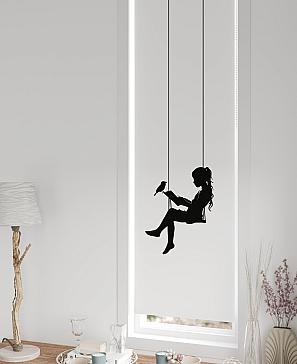 Рулонная штора  «Нистан - 127 - ширина 47 см»