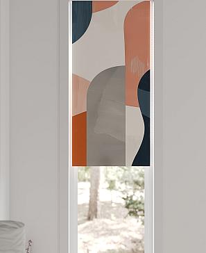 Рулонная штора  «Нистан - 128 - ширина 47 см»