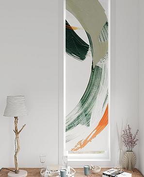 Рулонная штора «Нистан - 134 - ширина 47 см» | фото 3