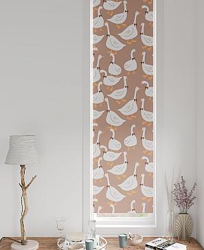 Рулонная штора «Нистан - 136 - ширина 47 см» | фото 3