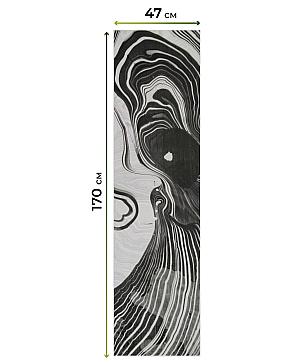 Рулонная штора  «Нистан - 144 - ширина 47 см»