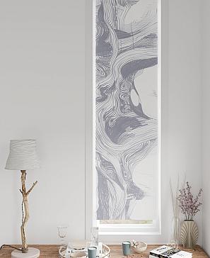 Рулонная штора «Нистан - 152 - ширина 47 см» | фото 3