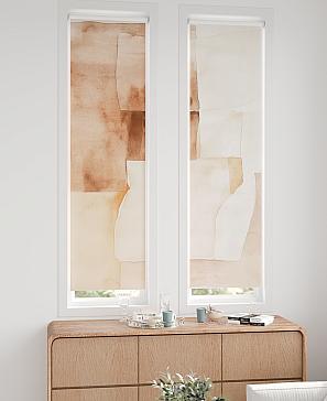 Рулонная штора  «Нистан - 162 - ширина 47 см»