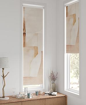 Рулонная штора «Нистан - 163 - ширина 47 см» | фото 2