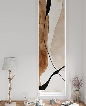 Рулонная штора «Нистан - 169 - ширина 47 см» | фото 3