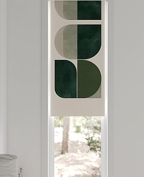 Рулонная штора  «Нистан - 175 - ширина 47 см»