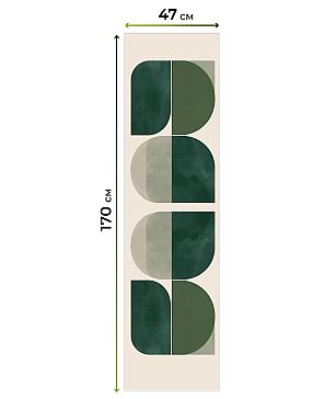 Рулонная штора  «Нистан - 175 - ширина 47 см»