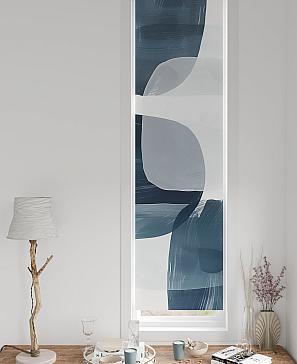 Рулонная штора «Нистан - 195 - ширина 47 см» | фото 3