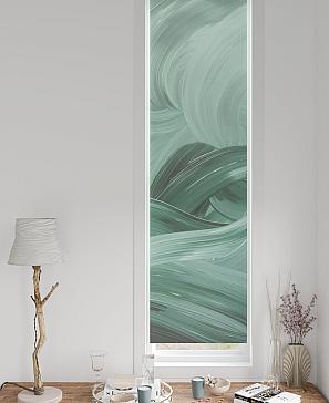 Рулонная штора «Нистан - 197 - ширина 47 см» | фото 3