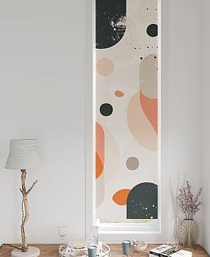 Рулонная штора «Нистан - 198 - ширина 47 см» | фото 3