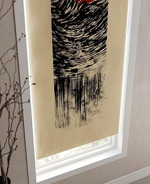 Рулонные шторы «Мастио - 914 - ширина 68 см»