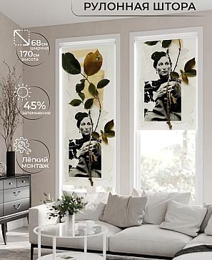 Рулонная штора «Мастио - 964 - ширина 68 см» | фото