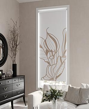 Рулонные шторы «Мастио - 983 - ширина 68 см»