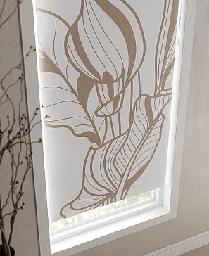 Рулонные шторы «Мастио - 983 - ширина 68 см»