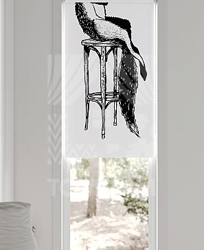 Рулонные шторы «Флорко - 104 - ширина 57 см»