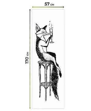 Рулонные шторы «Флорко - 104 - ширина 57 см»