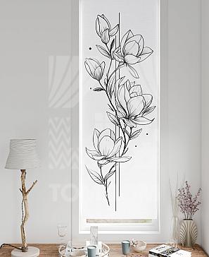 Рулонная штора «Флорко - 107 - ширина 57 см» | фото 3