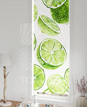 Рулонные шторы «Флорко - 109 - ширина 57 см»