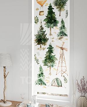 Рулонные шторы «Флорко - 111 - ширина 57 см»