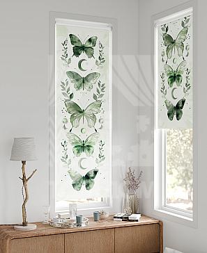 Рулонная штора «Флорко - 112 - ширина 57 см» | фото 2