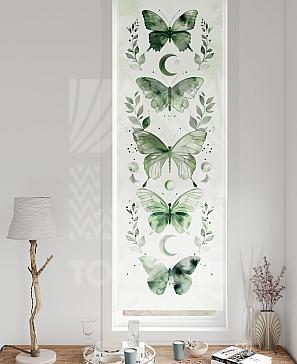 Рулонная штора «Флорко - 112 - ширина 57 см» | фото 3