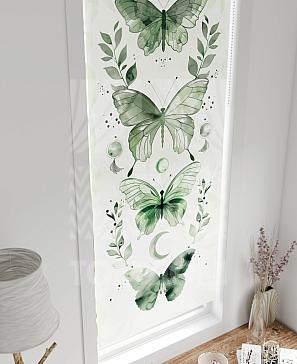 Рулонные шторы «Флорко - 112 - ширина 57 см»