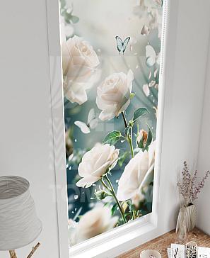 Рулонные шторы «Флорко - 114 - ширина 57 см»