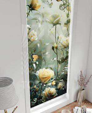 Рулонные шторы «Флорко - 116 - ширина 57 см»