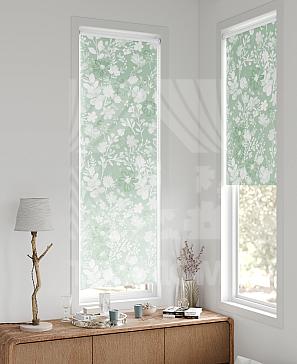 Рулонная штора «Флорко - 117 - ширина 57 см» | фото 2