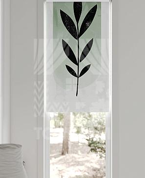 Рулонные шторы «Флорко - 118 - ширина 57 см»