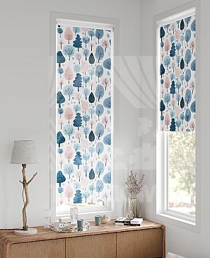 Рулонная штора «Флорко - 121 - ширина 57 см» | фото 2