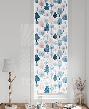 Рулонная штора «Флорко - 121 - ширина 57 см» | фото 3