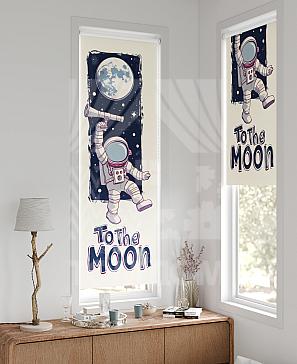 Рулонная штора «Флорко - 123 - ширина 57 см» | фото 2