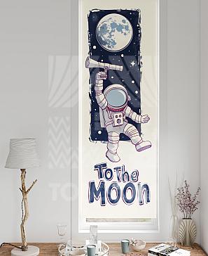 Рулонная штора «Флорко - 123 - ширина 57 см» | фото 3