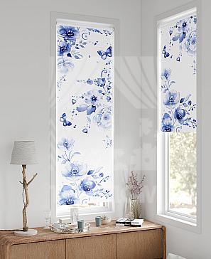 Рулонная штора «Флорко - 126 - ширина 57 см» | фото 2