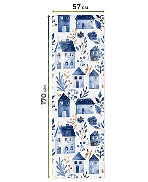 Рулонные шторы «Флорко - 127 - ширина 57 см»