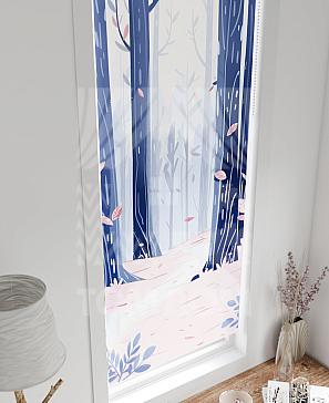 Рулонные шторы «Флорко - 130 - ширина 57 см»