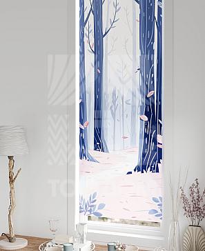 Рулонные шторы «Флорко - 130 - ширина 57 см»