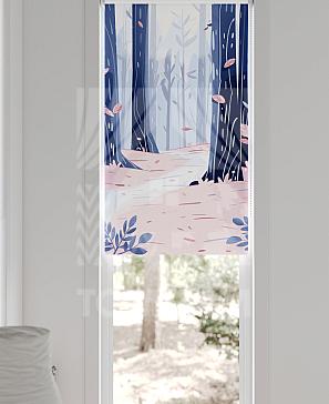 Рулонные шторы «Флорко - 130 - ширина 57 см»