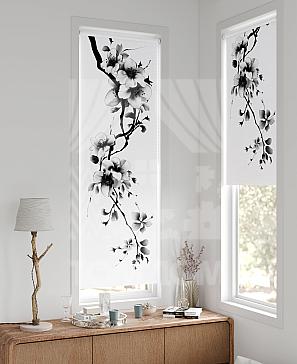 Рулонная штора «Флорко - 131 - ширина 57 см» | фото 2