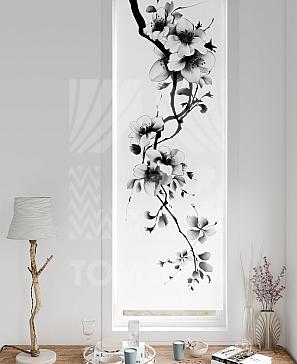 Рулонная штора «Флорко - 131 - ширина 57 см» | фото 3