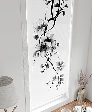 Рулонные шторы «Флорко - 131 - ширина 57 см»