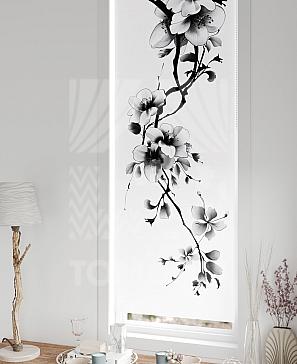 Рулонные шторы «Флорко - 131 - ширина 57 см»