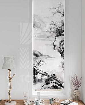 Рулонная штора «Флорко - 140 - ширина 57 см» | фото 3