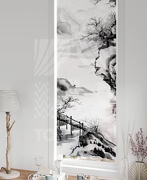 Рулонные шторы «Флорко - 140 - ширина 57 см»