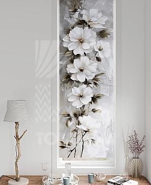 Рулонная штора «Флорко - 143 - ширина 57 см» | фото 3