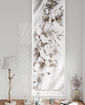 Рулонная штора «Флорко - 148 - ширина 57 см» | фото 3