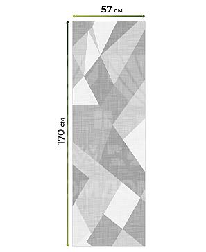 Рулонные шторы «Флорко - 153 - ширина 57 см»
