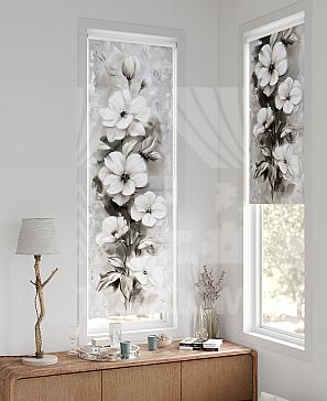 Рулонная штора «Флорко - 159 - ширина 57 см» | фото 2