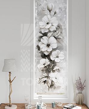 Рулонная штора «Флорко - 159 - ширина 57 см» | фото 3